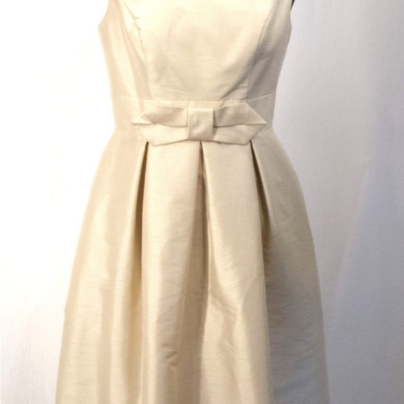 Alexia Designs Dress Model 4112 Size 4 Champagne - Picture 10 of 11